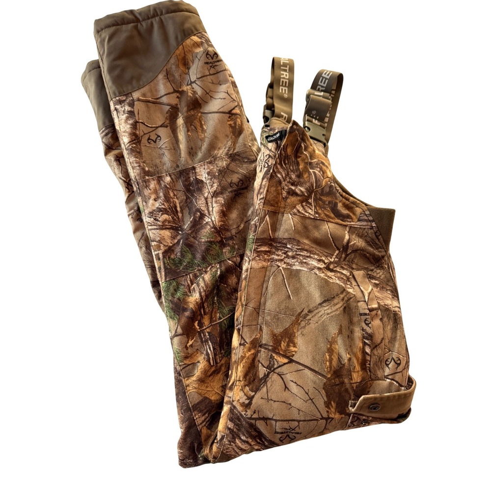 Realtree Xtra Camo Youth Large 10/12 Insulated Hunting Bib Overalls‎ 1780RT